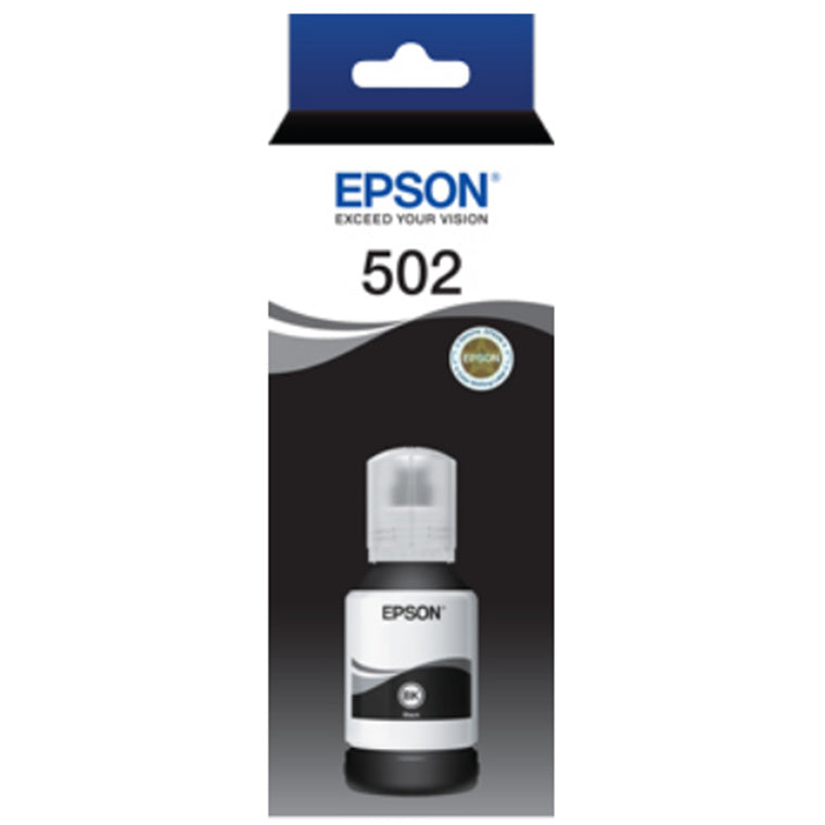 Epson  T502  Ink Bottle - Black