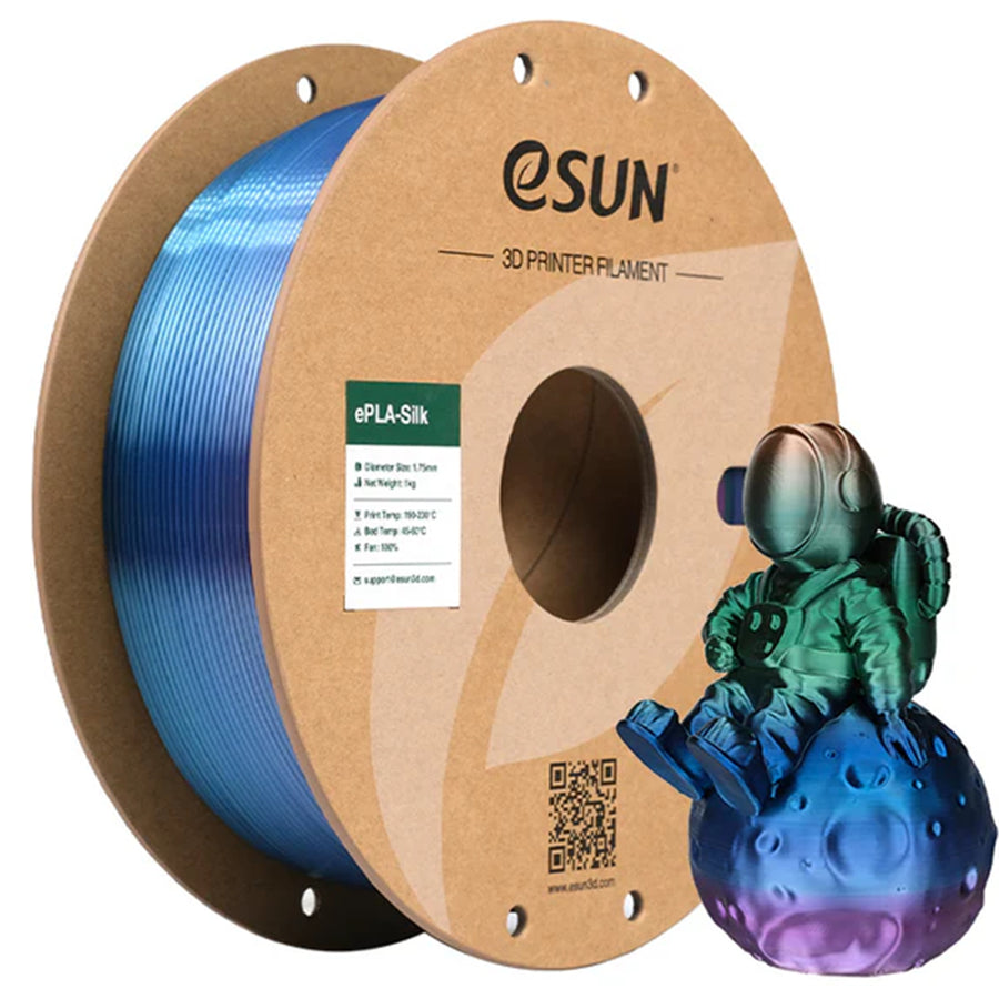 eSun  ePLA-Silk  Filament - Rainbow - Color Universe