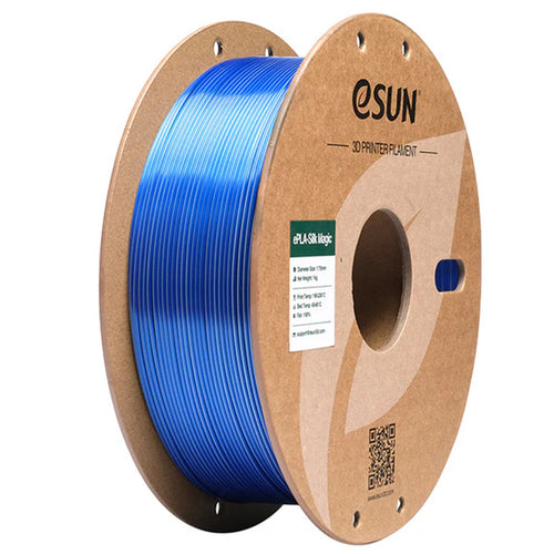 eSun  ePLA-Silk Magic Dual Colour Filament - Blue / Silver
