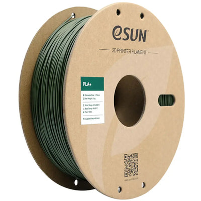eSun  PLA+  Filament - Olive Green