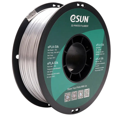 eSun  ePLA-Silk Metal  Filament - Silver