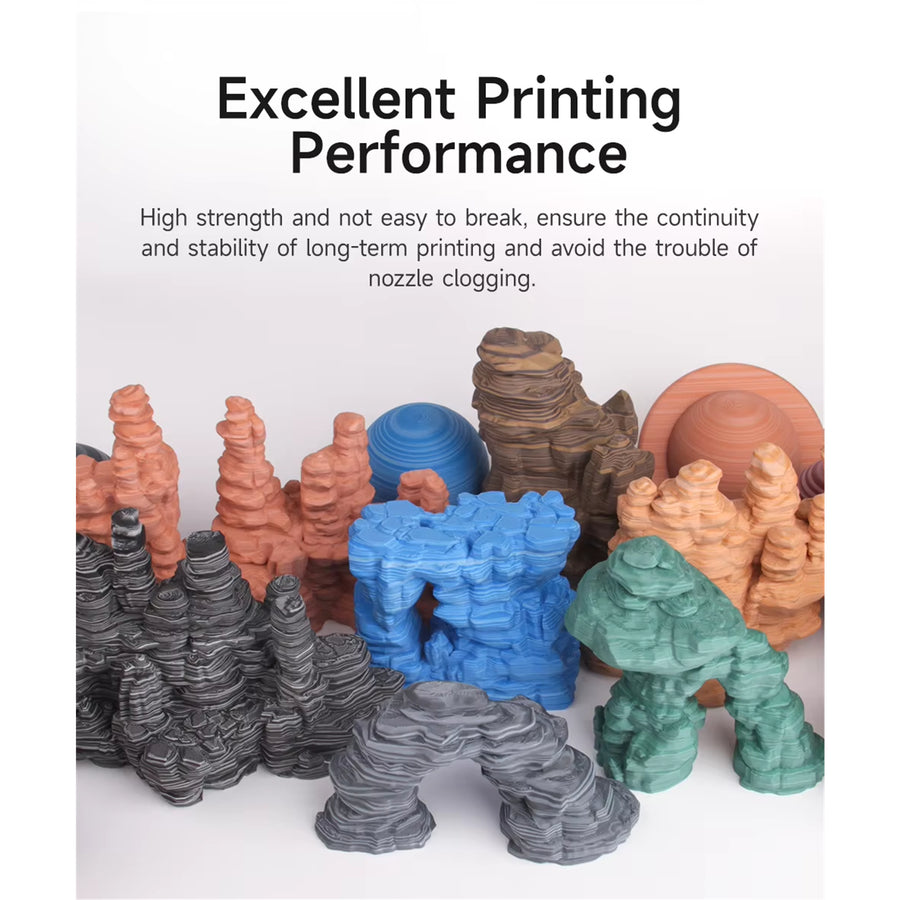 eSun  PLA-Rock  Filament - Tiger Porphyry