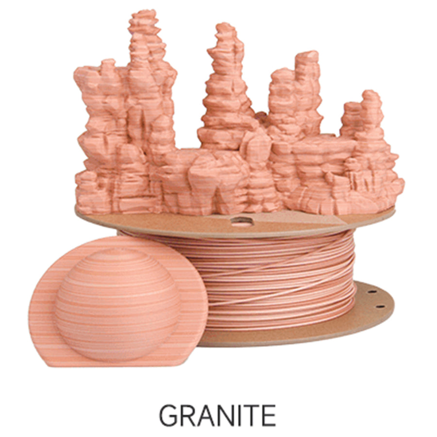 eSun  PLA-Rock  Filament - Granite