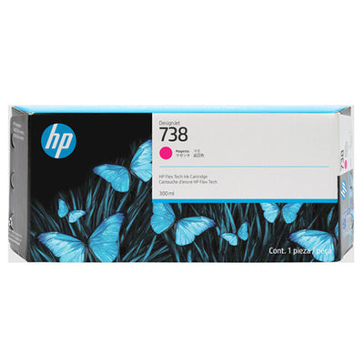 HP 676M7A - 738 300-ml Magenta DesignJet Ink