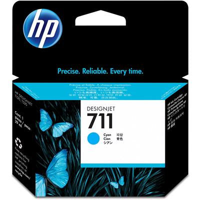 HP #711 29ml Cyan Ink CZ130A