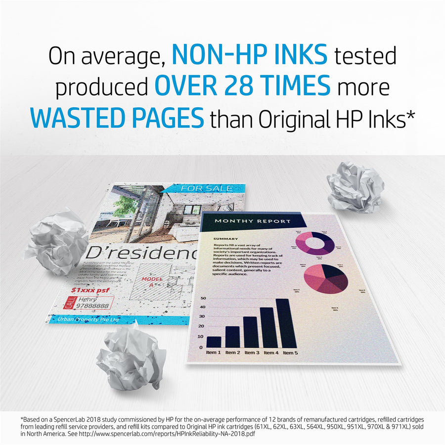 HP #61 Tri Col Ink CH562WA