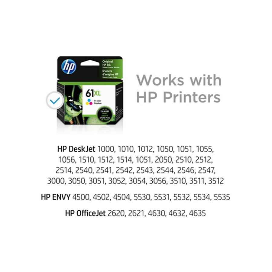HP #61XL Tri Col Ink CH564WA
