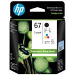 HI67BCT - HP 67 Colour/Black Ink