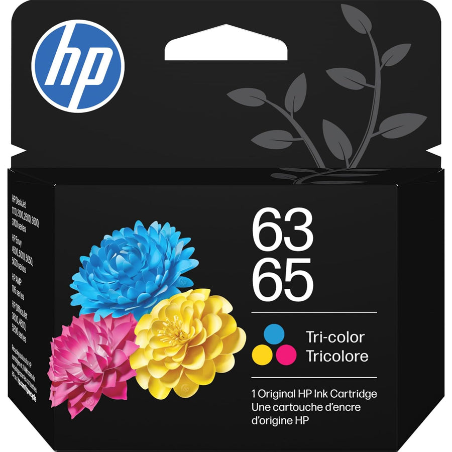 HP 63/65 Tri-color Original Ink Cart
