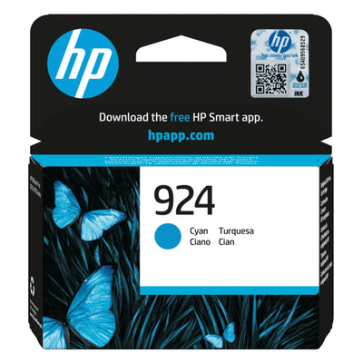 HP 4K0U3NA - 924 CYAN ORIGINAL INK CARTRIDGE