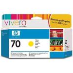 HI70Y - HP #70 130ml Yellow Ink C9454A