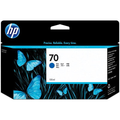 HP #70 130ml Blue Ink C9458A