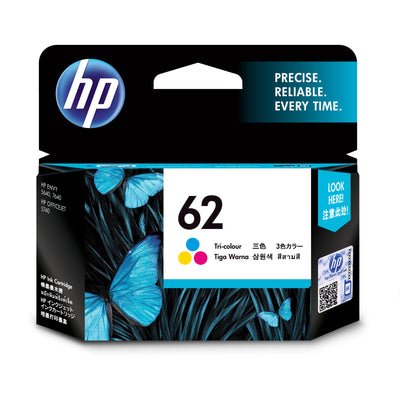 HP C2P06AA - 62 TRI-COLOR INK CART C2P06AA