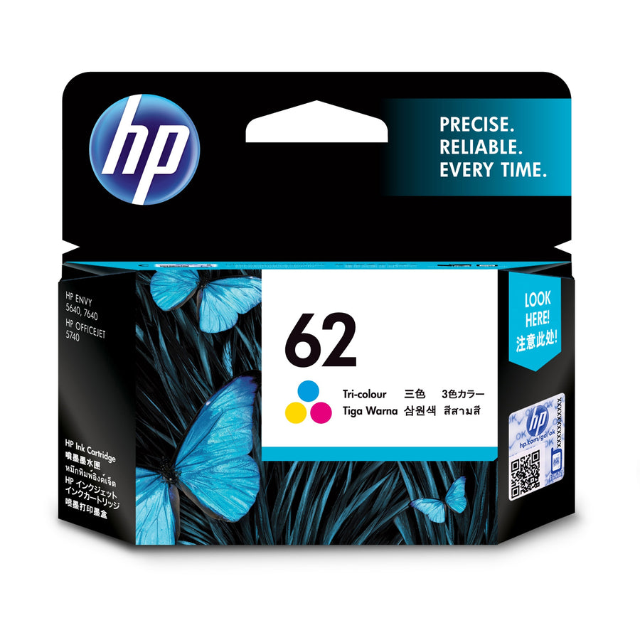 HP C2P06AA - 62 DREIFARBIGE TINTENPATRONE C2P06AA
