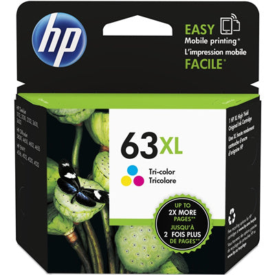 HP #63XL Tri Col Ink F6U63AA