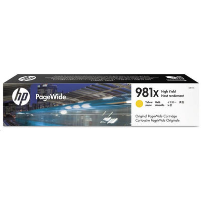 HP #981X Yell Ink Cart L0R11A