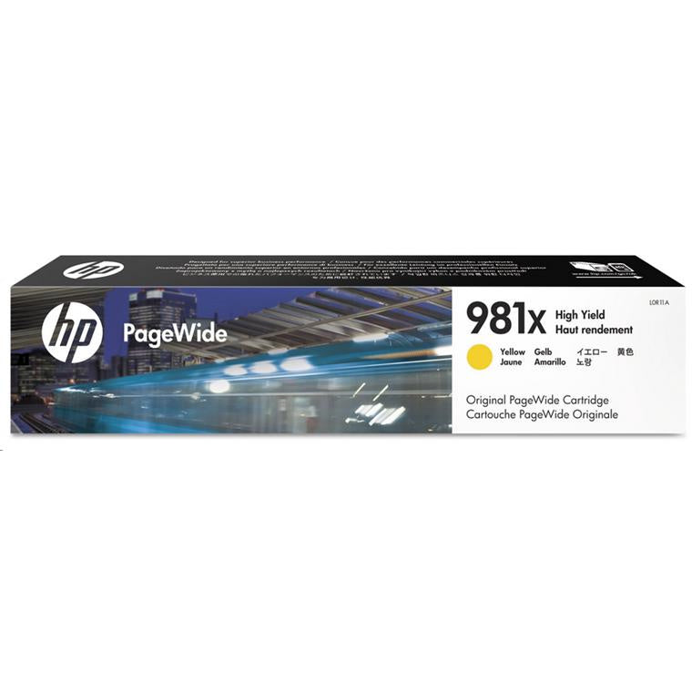 HP #981X Yell Ink Cart L0R11A