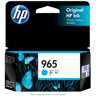 HP 3JA77AA - 965 CYAN ORIGINAL INK CARTRIDGE