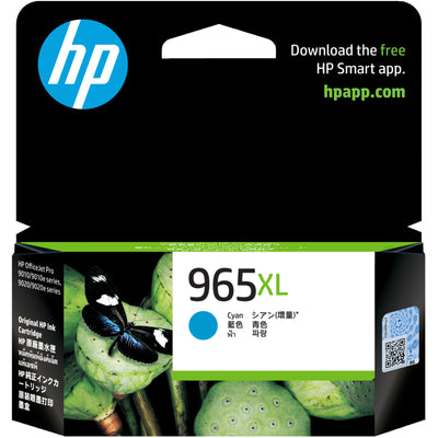 HP 3JA81AA - 965XL CYAN ORIGINAL INK CARTRIDGE