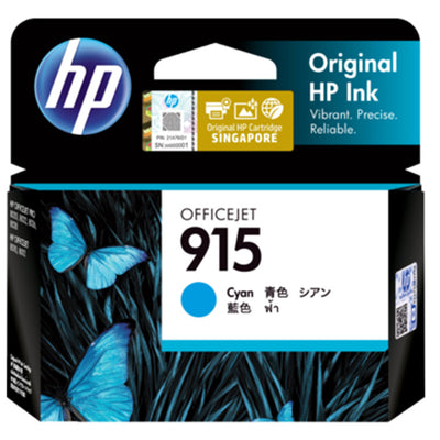 HP 3YM15AA - 915 Cyan Original Ink Cartridge