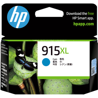 HP  915XL  Ink Cartridge - Cyan