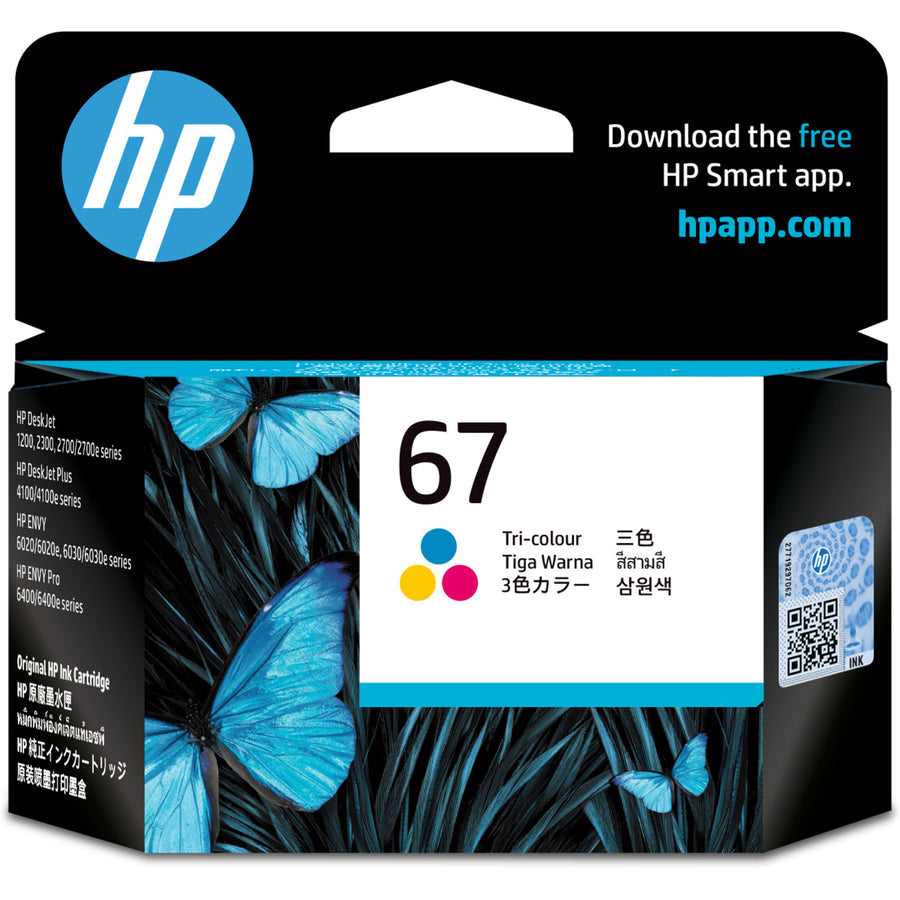 HP 3YM55AA - 67 Original-Dreifarben-Tintenpatrone