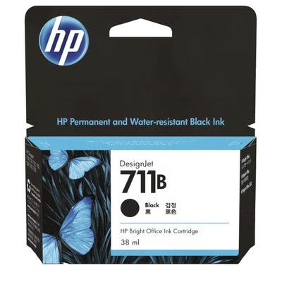 HP 711 38ml Blk InkCart 3WX00A