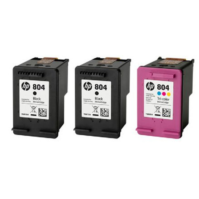 HP 804 Value pk 2x Blk, 1x Clr
