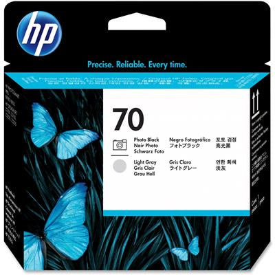 HP#70 PhBlk& LgtGrey PH C9407A