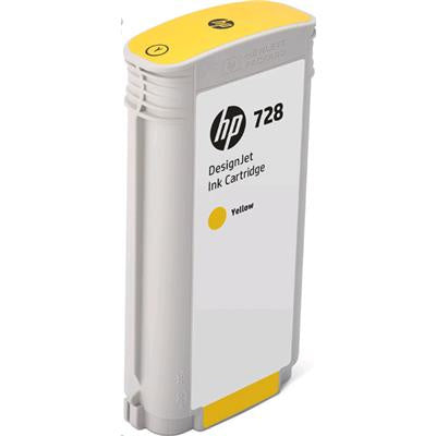 HP INK CARTRIDGE No 728 Yellow 130ml