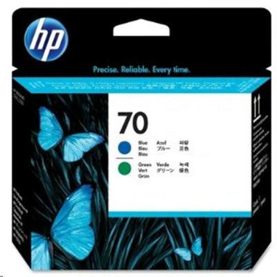 HP #70 Blue & Green PH C9408A