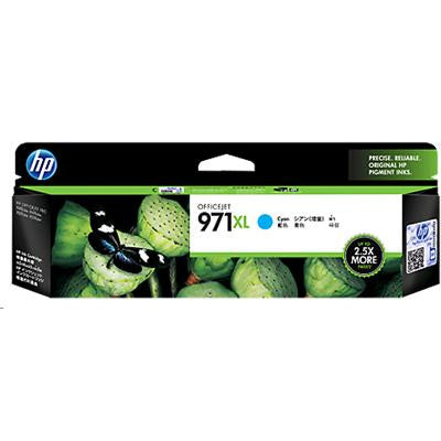 HP #971XL Cyan Ink CN626AA