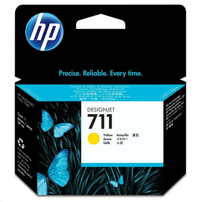 HP #711 29ml Yel 3pk CZ136A