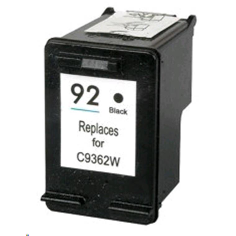 Kompatibel für HP ZHPC9362WA - 92 Kompatible schwarze Patrone für HP