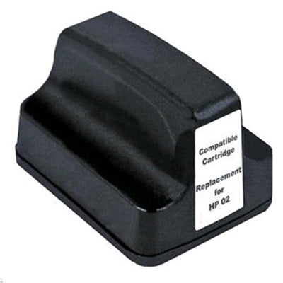 Kompatibel mit HP ZHPC8721WA - 02 Kompatible schwarze Tintenpatrone für HP