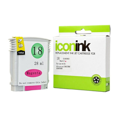Okin IHP18M - Icon Compatible HP 18 Magenta Ink Cartridge (C4938A)