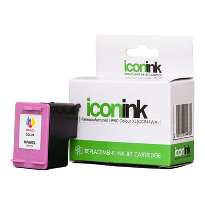 Okin IHP60CXL - Icon Remanufactured HP 60 Colour XL Ink Cartridge (CC644WA)