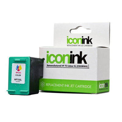 Okin Remanufactured Ink Cartridge Replacement for HP 75 CB338WA - XL - Colour