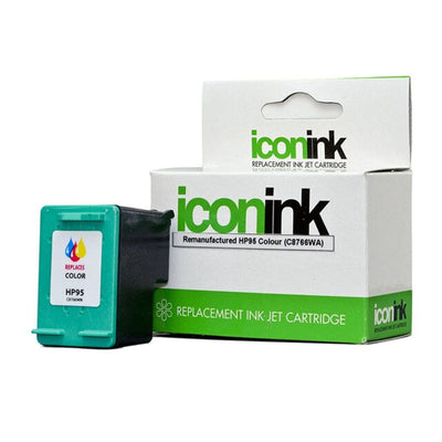 Okin IHP95 - Icon Remanufactured HP 95 Colour Ink Cartridge (C8766WA)