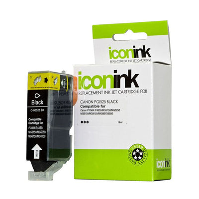 Okin ICPGI525 - Icon Compatible Canon PGI525 Black Ink Cartridge