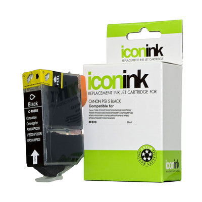 Okin ICPGI5B - Icon Compatible Canon PGI5 Black Ink Cartridge