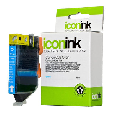 ICCLI8C - Okin Compatible Canon CLI8 Cyan Ink Cartridge