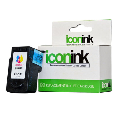 Okin ICCL511 - Icon Remanufactured Canon CL511 Colour Ink Cartridge