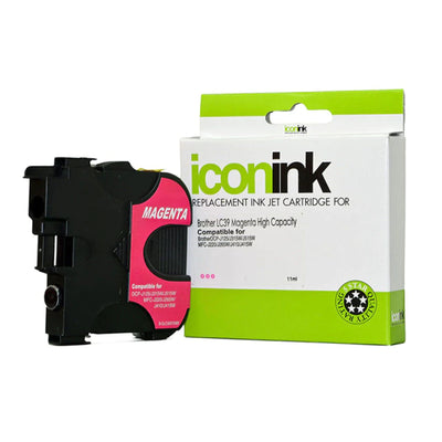 Okin IBLC39M - Icon Compatible Brother LC39 Magenta Ink Cartridge