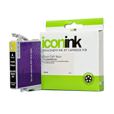 IET0491 - Okin Compatible Epson T0491 Black Ink Cartridge