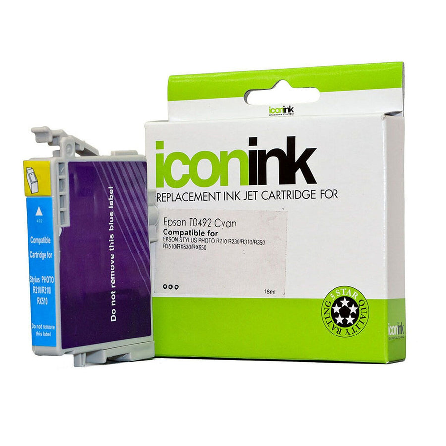 IET0492 - Okin Kompatible Epson T0492 Cyan Druckerpatrone