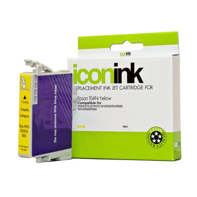 Okin IET0494 - Icon Compatible Epson T0494 Yellow Ink Cartridge