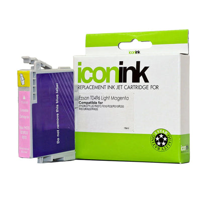Okin IET0496 - Icon Compatible Epson T0496 Light Magenta Ink Cartridge