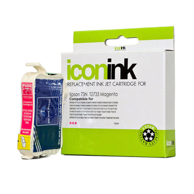Okin Compatible Ink Cartridge Replacement for Epson 73N - Magenta