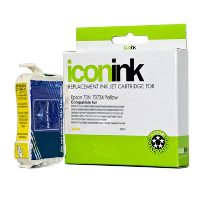 Okin IET0734 - Icon Compatible Epson 73N Yellow Ink Cartridge